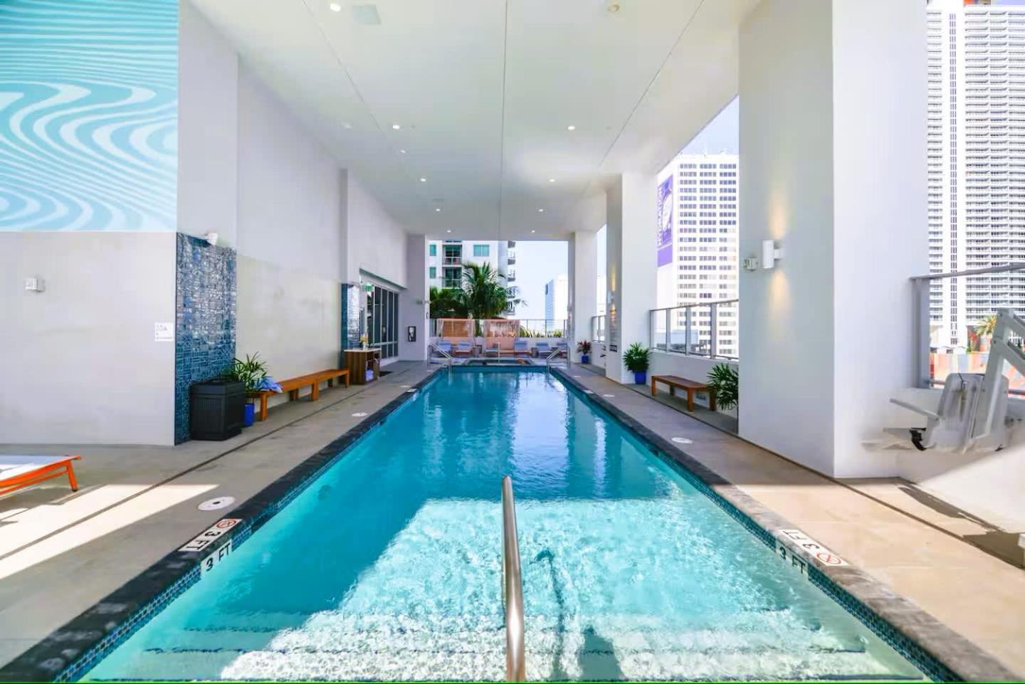 Heart Of Downtown Miami Studio Pool & Gym Apartamento Exterior foto