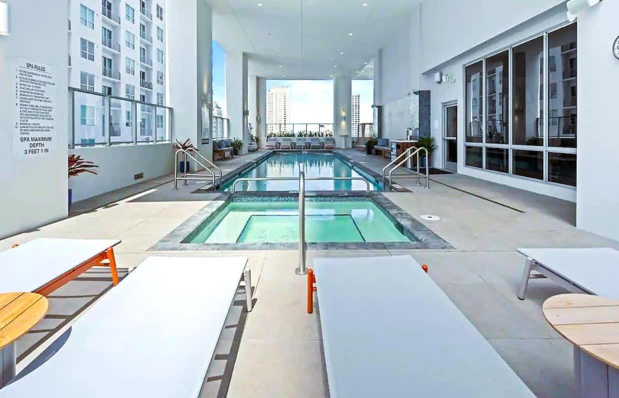 Heart Of Downtown Miami Studio Pool & Gym Apartamento Exterior foto